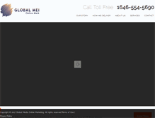 Tablet Screenshot of globalmediaonlinemarketing.com